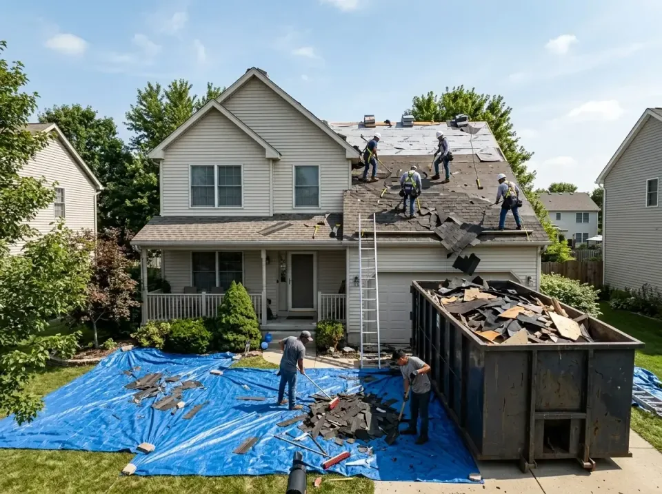 roof-replacement-debris-remova-004 — frequently asked questions, Cheapest Dumpster Rentals in Woodstock, IL